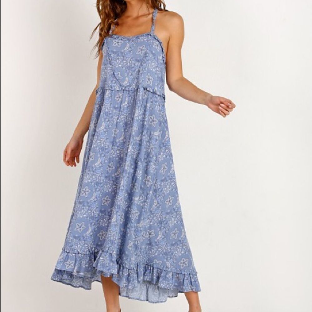 NWT Spell & The Gypsy Celestial Midi Dress - Picture 3 of 3